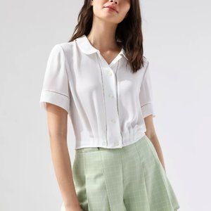 Aritzia Sunday Best Sally Blouse Size Small